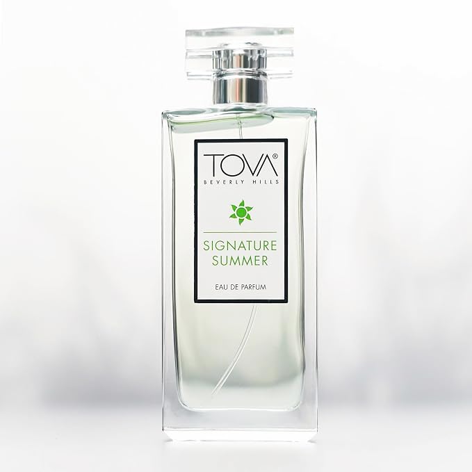 Tova Signature Summer Eau de Parfum – Floral Citrus Perfume for Women – Bergamot Jasmine Musk – Crafted in France & Cruelty-Free – 3.4 fl oz