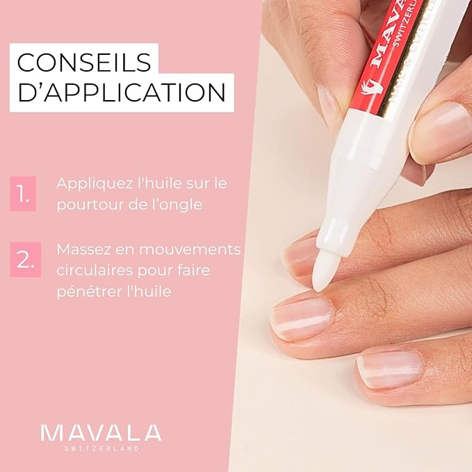 MAVALA Mavapen | Cuticle Repair with Vitamin E | Repairs and Nourishes Dry Cuticles | Maintain Perfect Nail Contour, 0.15oz
