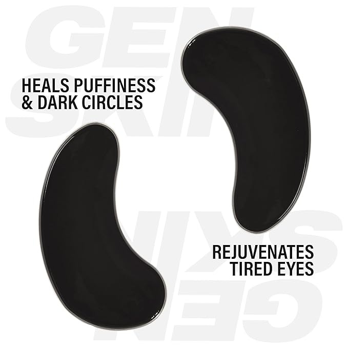 Generation Skin Eye Patches for Dark Circles and Puffiness, Under Eye Mask with Hyaluronic Acid, Vegan and Cruelty-Free Under Eye Patches, Hyaluronic Acid Eye Masks, 5-Pack