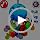 Bonka Bird Toys 1938 Paci Pull Colorful Pacifier Ring Acrylic Parrot Parrotlet Budgie Quaker African