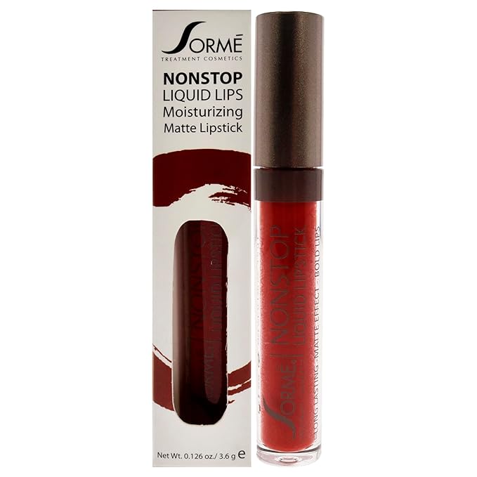 Sorme Cosmetics Nonstop Liquid Lipstick, OMG