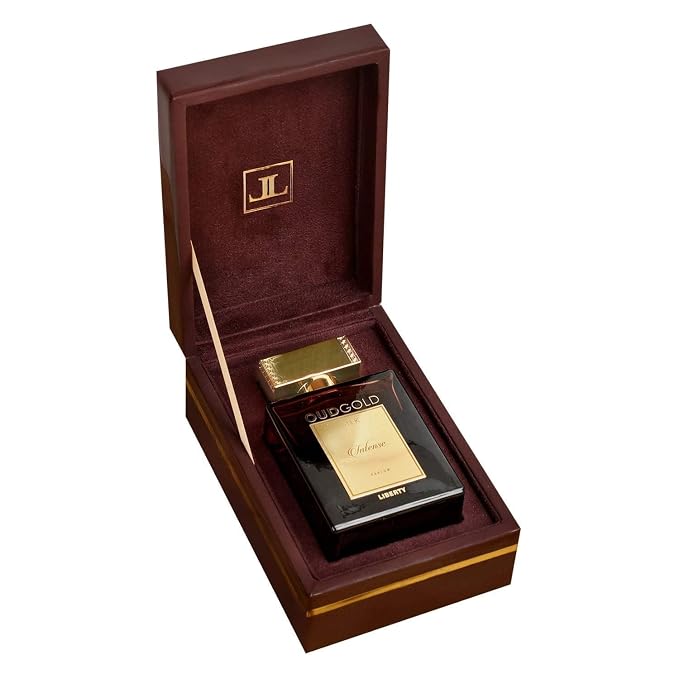 Liberty Premium Oud Luxury Seductive Long Lasting (3 days) OudGold Silk Intense Parfum for Men & Women (100ml/3.4Oz), Designed in France, Woody Notes