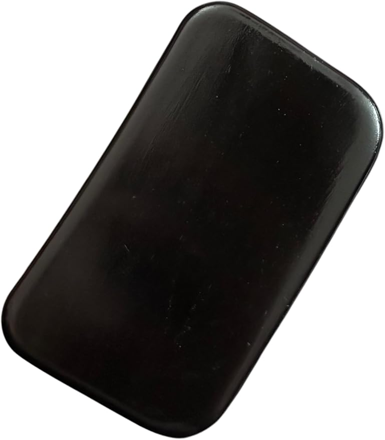 Black Gua Sha Massage Tool, Natural Stone Scraping Board for Face, Body, Neck Skincare