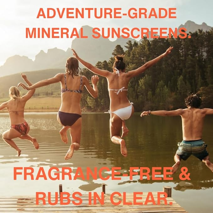 Goodspread Mineral Sunscreen SPF 30 – Reef-Safe, Non-Nano Zinc Oxide, Water-Resistant, Hawaii Compliant, Rubs in Clear, Face & Body, Adults & Kids