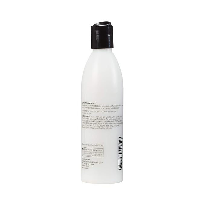 McKesson Moisturizing Body Lotion with Vitamins A, D, E, Summer Rain Scent, 8 oz, 1 Count