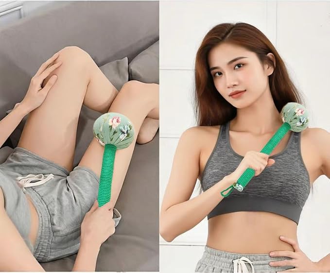 Body Massage Hammer, Manual Back Massager Tool for Body Relief | for Pain Relief, Muscle Relaxation, Acupressure - Ergonomic Grip with US Des