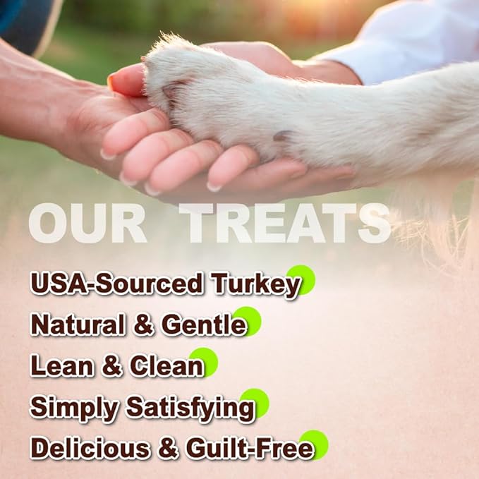 AFreschi Turkey Tendons Wrapped Brown Rice Stick Dog Treats, 3.5 oz | Rawhide-Free Puppy Chews