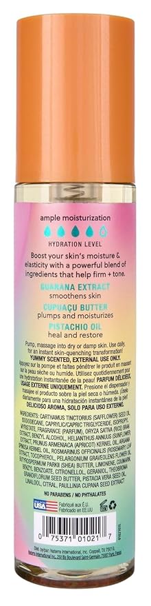 Tree Hut Tropic Glow Firming Body Oil, Hydrating Oil with Cupuacu Butter, Made with Guarana & Pistachio for Glowing Skin, 5 fl oz
