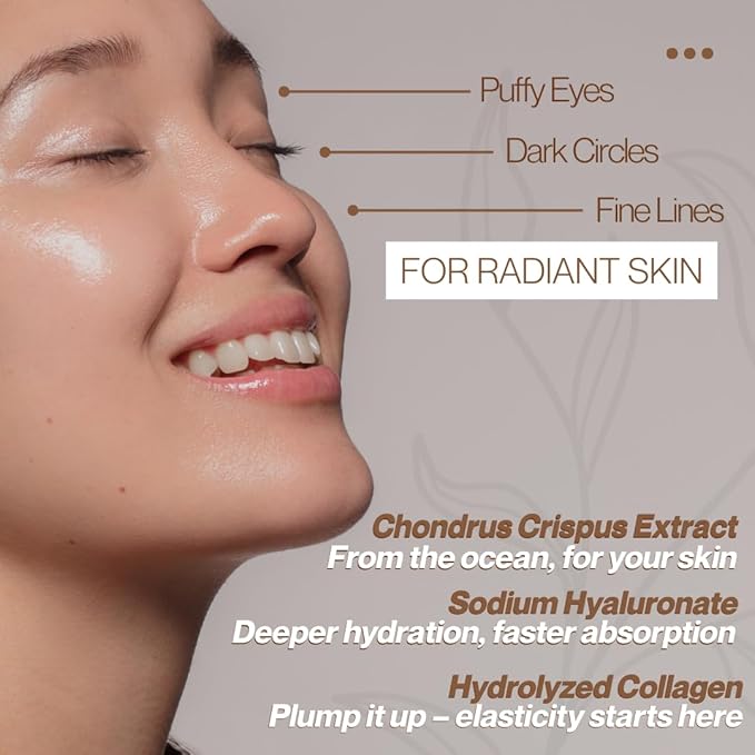 Glitter Marine Collagen Under Eye Patches (24 Pairs), 4 Shimmery Colors, Hydrating Under Eye Gels for Puffy Eyes, Dark Circles, Eye Bags, Wrinkles, Eye Mask(4 Colors, 24 Pairs)