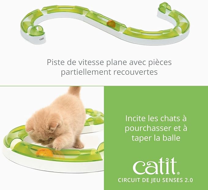 Catit Senses 2.0 Play Circuit Interactive Cat Toy - 8-Piece