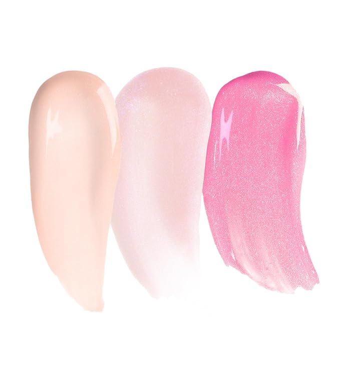 Petite 'N Pretty Snow Getter Lip Gloss Set – Mini 10K Shine Trio for Kids, Tweens & Teens – Non-Toxic, High-Gloss Sparkly Makeup – Gift-Ready Clean Beauty Set