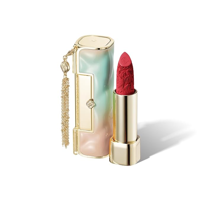 FLORASIS Blooming Rouge Soft Matte Love Lock Lipstick for Women Satin Matte Lipsticks (C7799 Cabernet Vow)