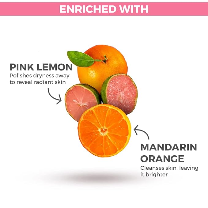 St. Ives Body Wash Pink Lemon and Mandarin Orange 22 Ounce (Pack of 2)