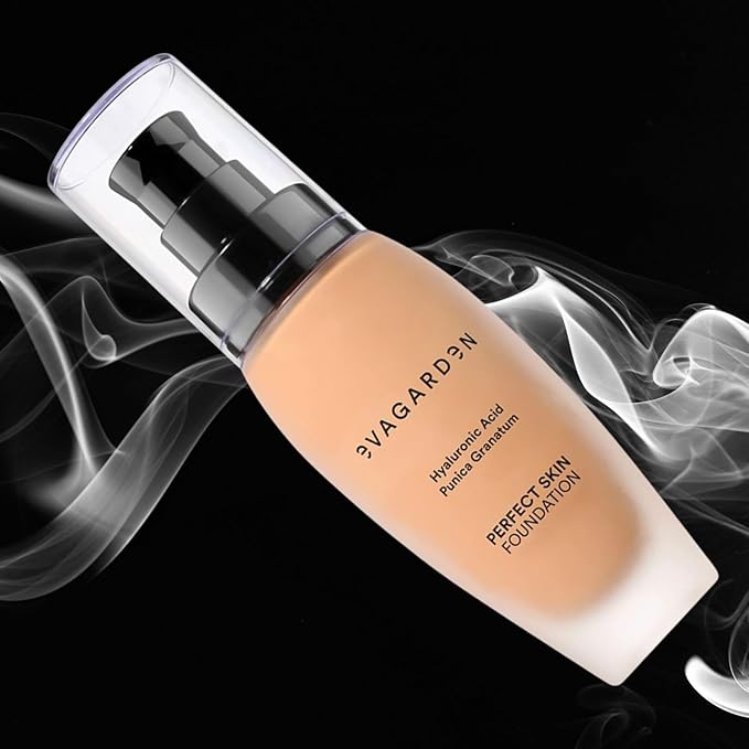 EVAGARDEN Perfect Skin Foundation - Soft Texture Ensures Excellent Coverage and Natural Finish - Visibly Reduces Signs of Aging - Smooth and Moisturizes Your Epidermis - 240 Butterum - 1.01 oz