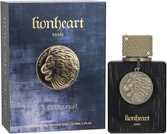 Armaf "Club De Nuit Lion Heart Edp SPR 3.4 Floz (Clean)