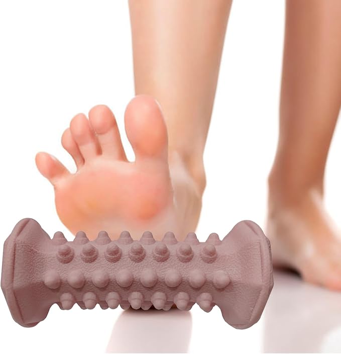 Foot Massager Roller for Plantar Fasciitis Relief, Neuropathy Pain Relief for Feet Foot Arch, Reflexology Deep Tissue Muscle Massage Acupressure Tool