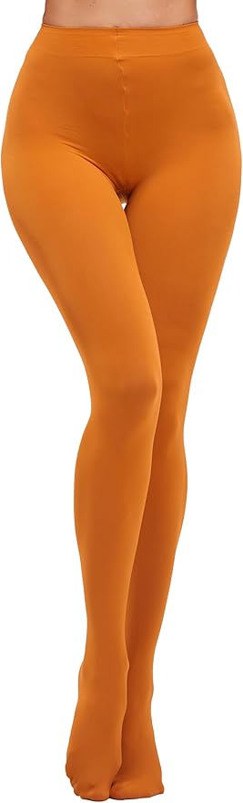 CozyWow Women's 80D Soft Opaque Tights, High Waist Solid Color Womens Tights with 30+ Colors