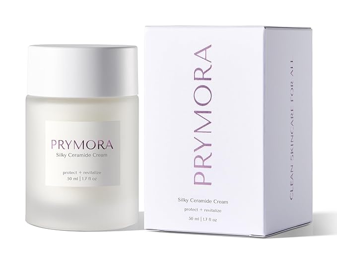 Silky Ceramide Cream | Protect + Revitalize | Restores Skin Barrier & Hydrates, Peptides & Glow-Boosting Nutrients | Fragrance-Free