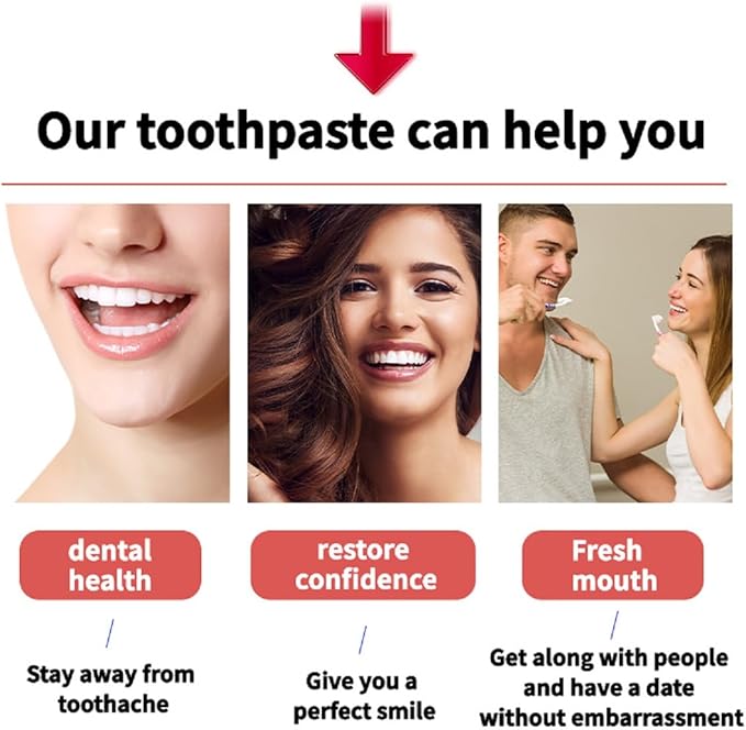 SP-6 Probiotic Toothpaste,Deep Cleaning Care Fresh Breath Ultra Whitening Toothpaste.(1pcs)