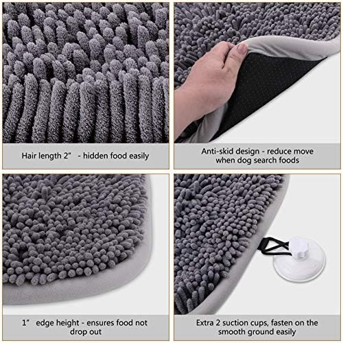Snuffle Mat for Dogs, Interactive Puzzle Toys Feeding Games for Pets