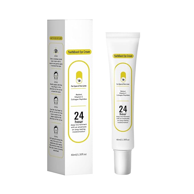 Renewing Retinol & Revive Eye Cream - Helps Improve Look of Fine Lines, Firms & Hydrates for Face and Neck, Refines Skin Texture, Enhances Radiance - 1.35 oz