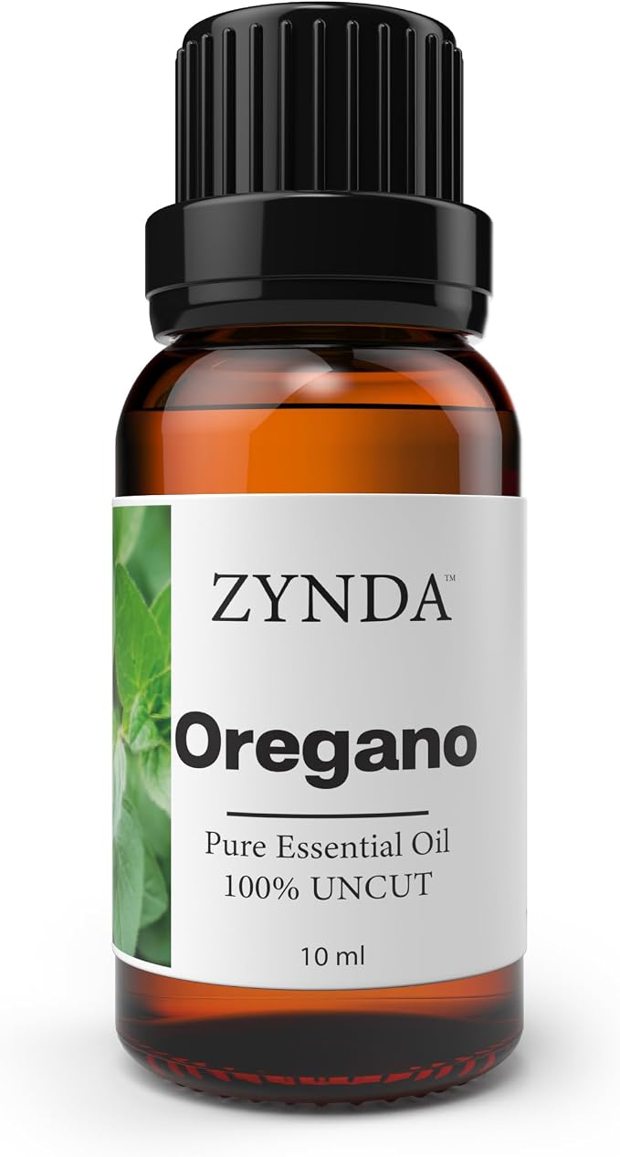 Oregano Oil 100% Pure & Natural – Premium Organic Oil of Oregano for Skin Care, Nail, Diffuser & Aromatherapy – Certified Organically Extract, 3rd Party Lab Tested Pure Essential Oils – 10ml