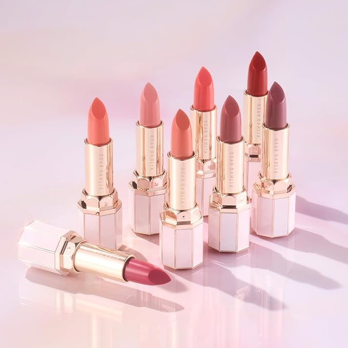DEARDAHLIA Lip Paradise Sensual Lip Glow (Felicia) - Weightless Hydrating Vegan Lipstick with Glossy Finish, Natural Radiant Glow & Shea Butter Nourishment. 0.11 oz