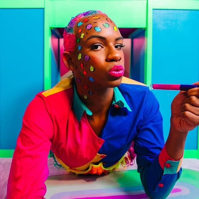 UNICORN SNOT Liquid Metal Lip Paint | Intense Pigment, Non-drying, Metallic Lip Color Makeup for Holiday, Stocking Stuffers, Christmas Gift | Vegan & Cruelty-free Lip Makeup - GLOW (Alpha Pink)