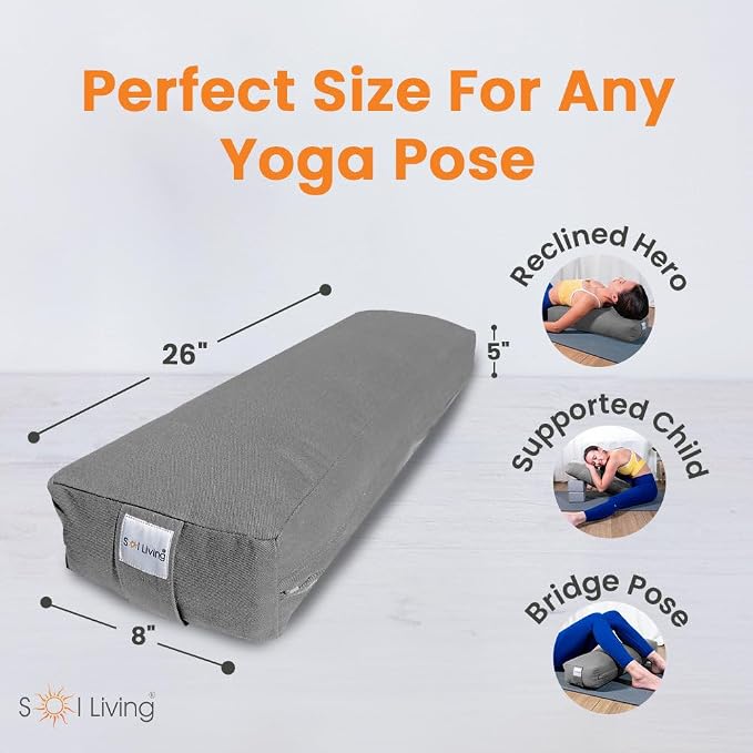 Pranayama Yoga Bolster Meditation Pillow