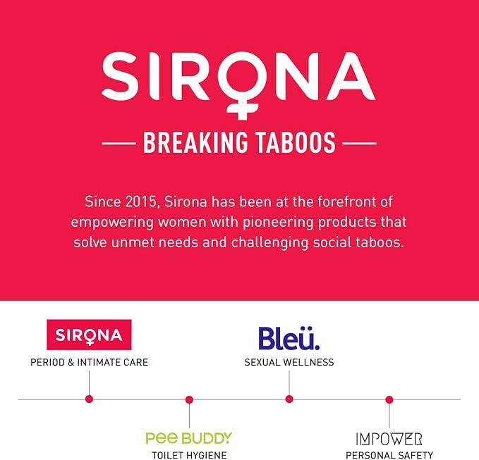 Sirona Personal Disposal Bags – 15 Bags for Discreet Tampons, Sanitary Pads/Napkin, Panty Liners, Tampons & Condoms | Menstrual Care and Hygiene Products