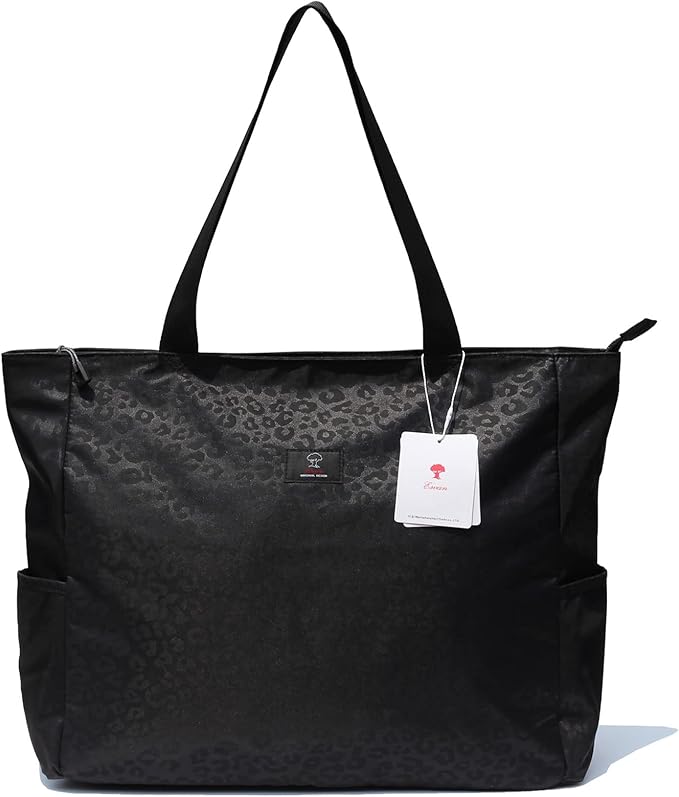 ESVAN LARGE BEACH BAG Water Resistant Lightweight 20 inch Women Oversize Tote Bag for Gym Beach Travel Pool Yoga Nurse
