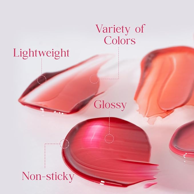 CLIO CRYSTAL GLAM TINT (016 LUXURY MAUVE RUBY), Glossy Finish, Lightweight, Buildable, Glass-Like, Smoothing, Long-Lasting, Vivid