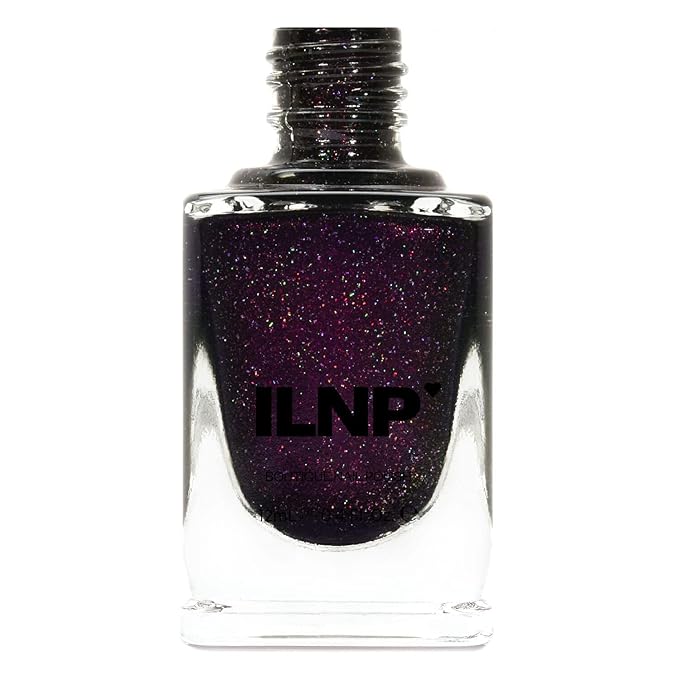 ILNP Mon Amour - Dark Purple Holographic Nail Polish