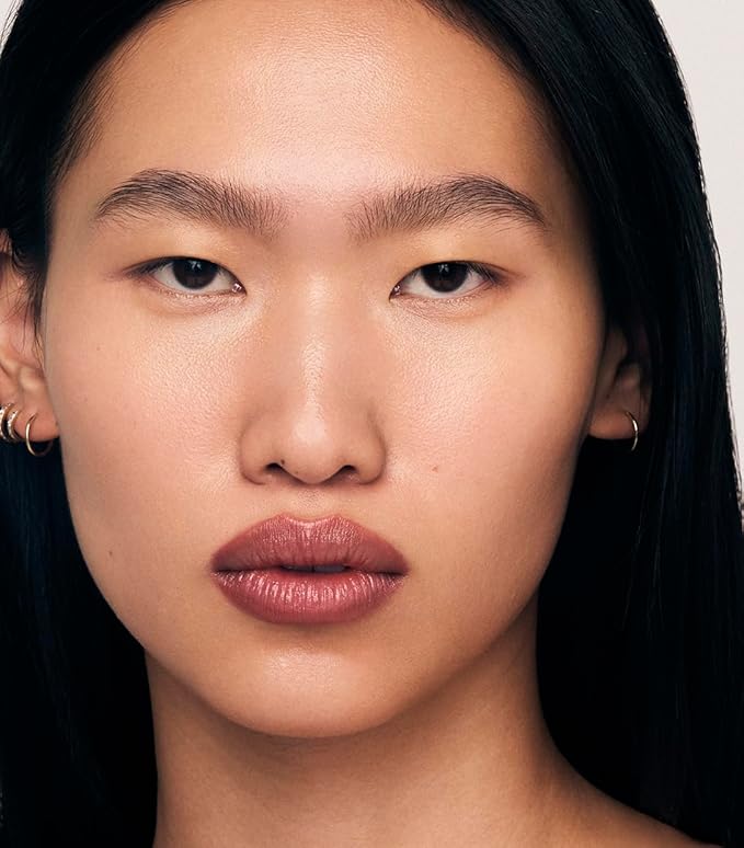 MAKE Beauty Continuum Lip Liner – Long Lasting Creamy Liner with Velvet Matte Finish – Includes Built-In Sharpener and Blending Brush – Highly Pigmented Rosy Nude Lip Color – Shade, Equilibrium