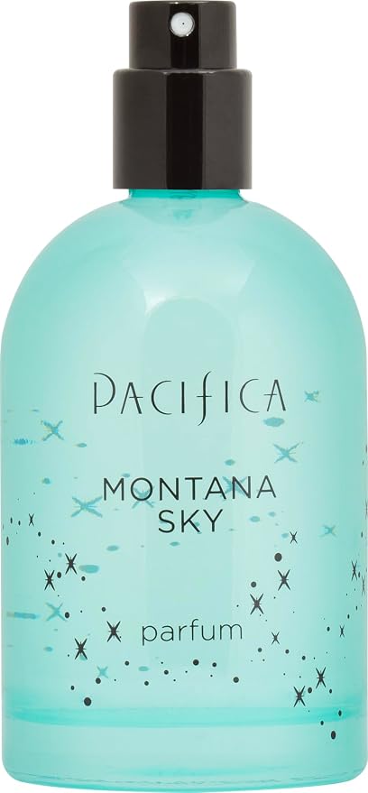 Pacifica Montana Sky Spray Perfume – Clean Vegan Fragrance for Women with Cedarwood & Sage – Grounding Earthy Woodsy Scent w/Cedarwood, Black Pepper, Sage, Cruelty-Free & Long-Lasting, 2 fl oz
