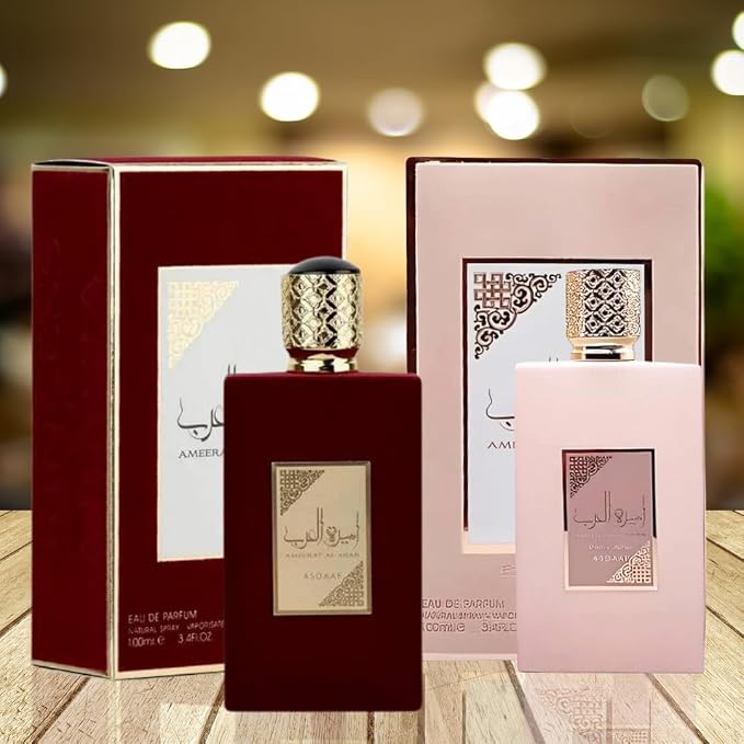Asdaaf Ameerat Al Arab Prive Rose, & Ameerat Al Arab EDP 100ML (XTRA PACK)