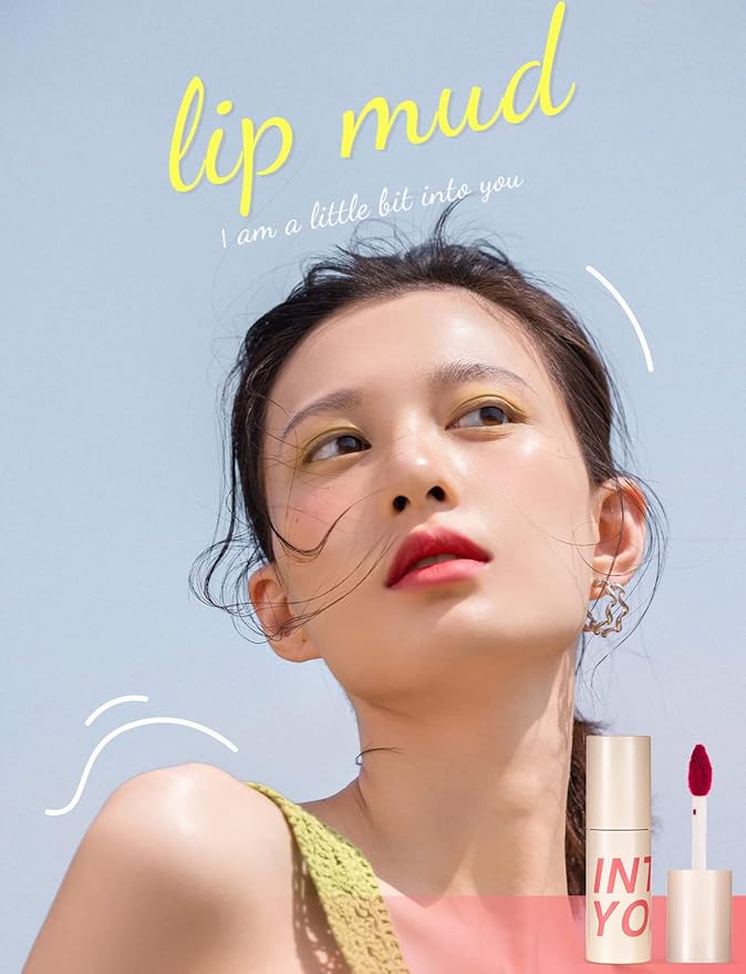 INTO YOU Matte Lipstick & Lip Stain: Long-Lasting, Waterproof, Soft & Lightweight Mousse, Dual-Use For Lips & Cheeks, Pink (C3)