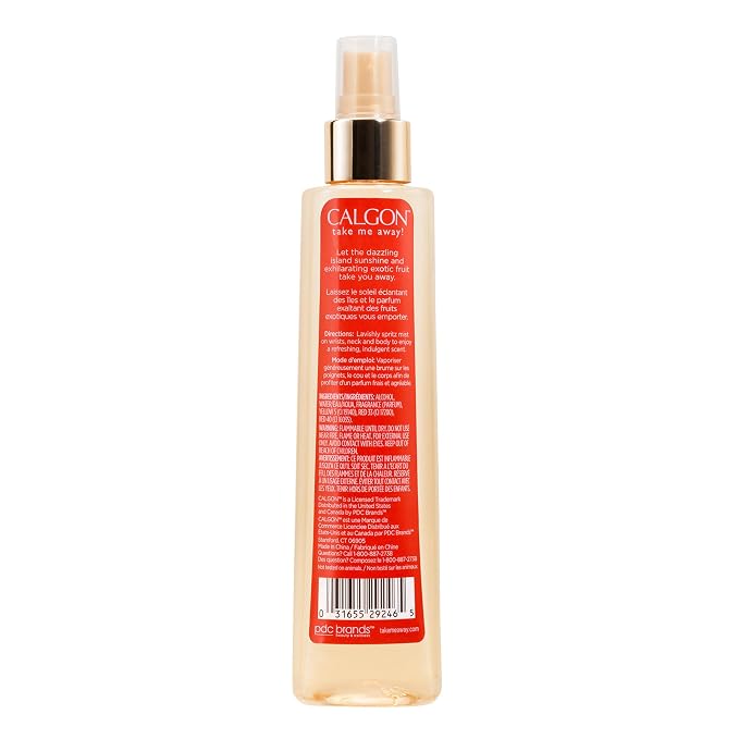 Calgon Fragrance Body Mist, Hawaiian Ginger, 8 fl oz