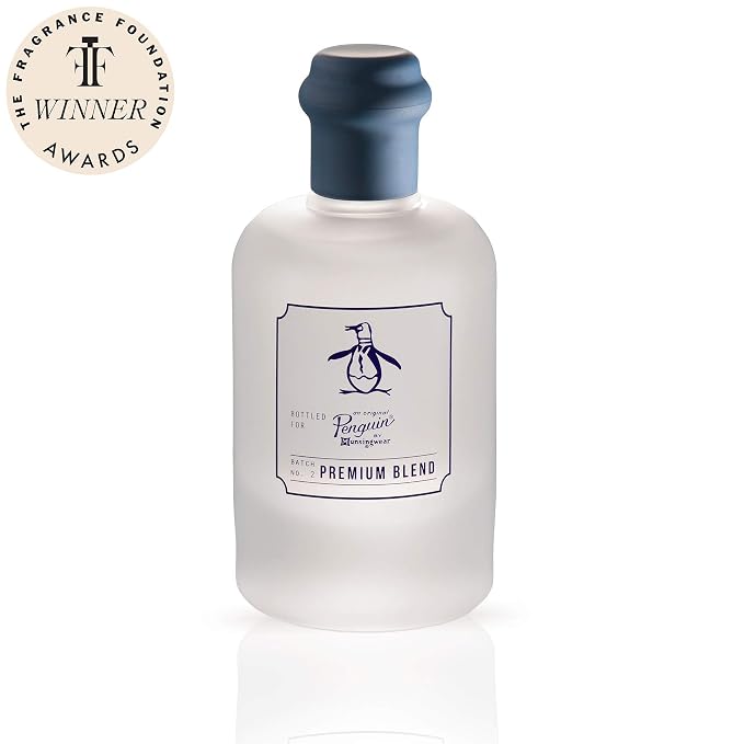 Original Penguin Premium Blend Eau De Toilette for Men - Mens Cologne, Long Lasting Perfume, EDT, Fragrance with Notes of Bergamot, Lime & Musk - 3.4 fl oz (100 mL)