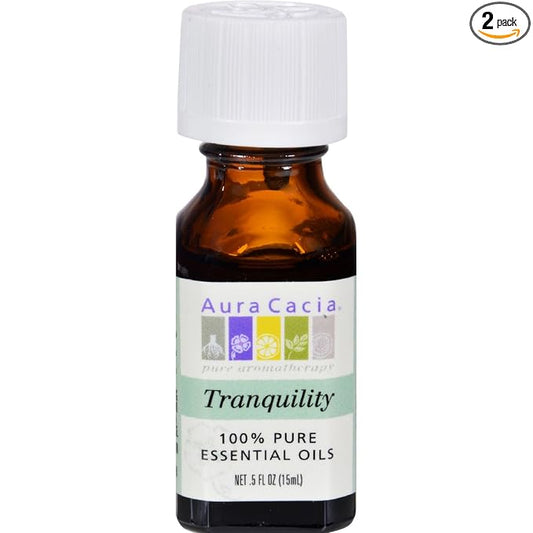Aura Cacia Pure Aromatherapy, Tranquility.5-Ounces (Pack of 2)