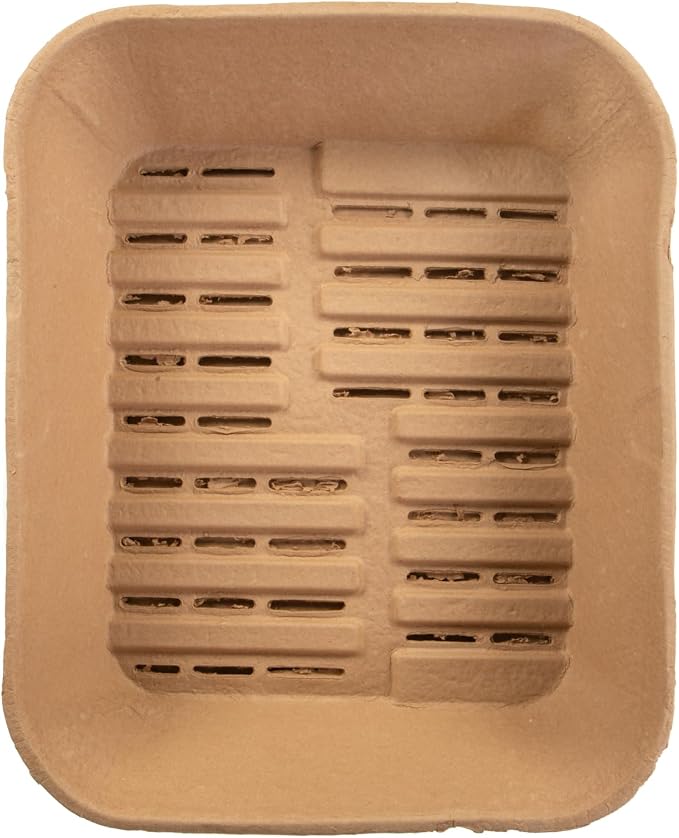 Kitty Sift (Set of 1 Litter Box & 5 Sifting Liners) Disposable Sifting Cat Litter Box Jumbo, 6 Count, Durable and Portable for Travel with Odor Control
