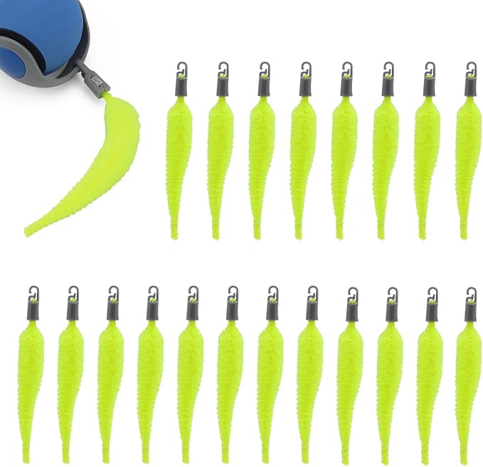 BOXOB 20pcs Cat Ball Replacement Tails, Automatic Moving Interactive Toy