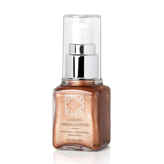 Ofra Star Lit Liquid Highlighter - Holiday | Radiant Liquid Highlighter for a Luminous Glow | Long-Lasting, Blendable, and Buildable Formula | 30mL 1oz