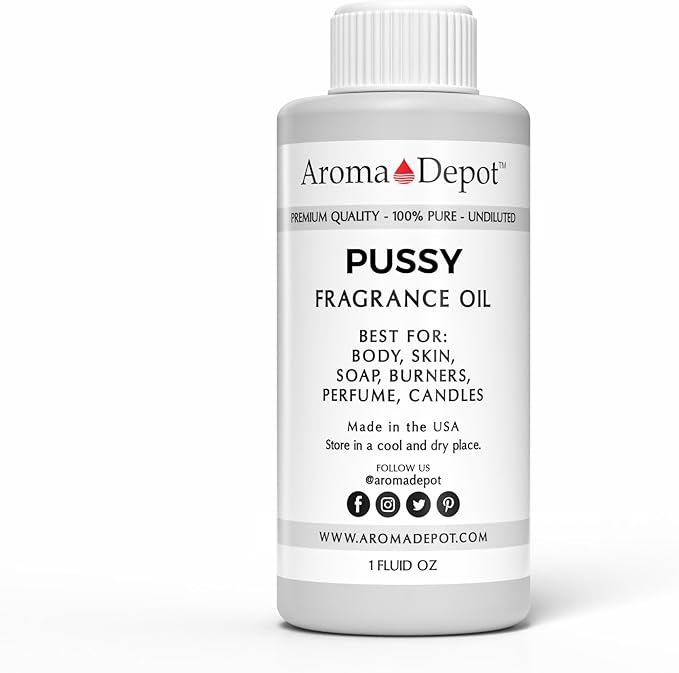 Pussy Perfume/Body Oil Our Interpretation, Premium Quality Uncut Fragrance Oil Floral Scent (1 Ounce Plastic)