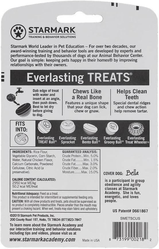 Starmark Everlasting Treat Small Chicken USA, 1 Count (Pack of 3)