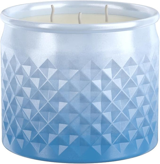 Candle-lite Holiday Scented Candles, Winter Fleece Scent, 10 oz 3-Wick Jar Candle, Proudly Poured in The USA, Christmas Home Decor Candle, 40 Hours of Burn Time, Holiday Gift for Men and Women
