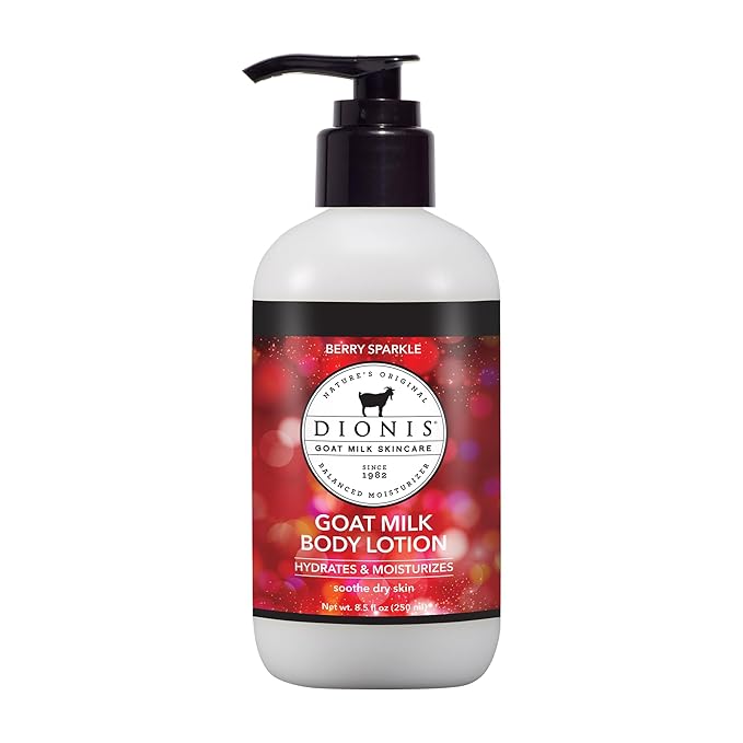 Dionis Goat Milk Body Lotion Berry Sparkle 8.5 oz (Pack of 1)