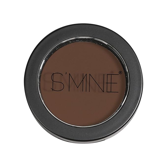 IS'MINE ISMINE Single Eyeshadow Powder Palette Matte Coffee, High Pigment, Longwear Single Brown Eye Makeup for Day & Night (#04)