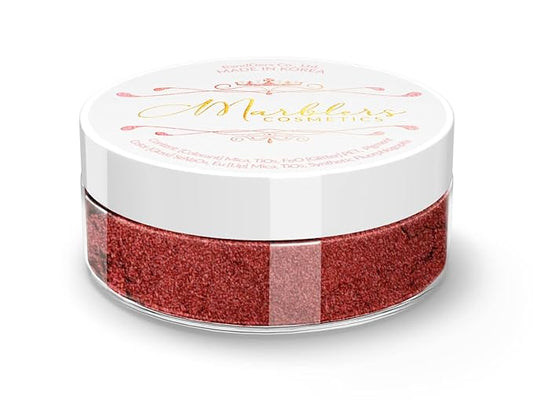 MARBLERS Fine Synthetic Mica Powder [Elegant Burgundy] 0.11oz (3g) | Highly Pigmented | Non-Toxic, Vegan, Cruelty-Free | Lip Gloss, Lipstick, Bath Bomb, Nail Polish, Nail Art, Party, Body, Face Makeup