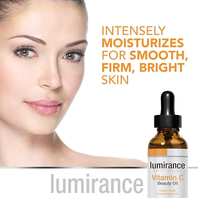 Anti-Aging Vitamin C Beauty Oil for Face, Increase Collagen Production, Promote Even Complexion, Healthy Glow, Intense Antioxidant Protection for All Skin Types, 30ml/1 fl oz